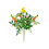 Hastes de flores artificiais de Páscoa verdes e amarelas de 50 cm (20 polegadas) 1