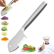 Rozsdamentes acél Julienne hámozó zöldségekhez és gyümölcsökhöz