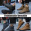 Olveros Men's Wide Leather Boots Waterproof Arch Support 5