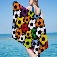 Microvezel strandhanddoek in Scandinavische stijl, 30x60 inch