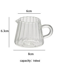Glaskande Varmebestandig Borosilikat 1000ml