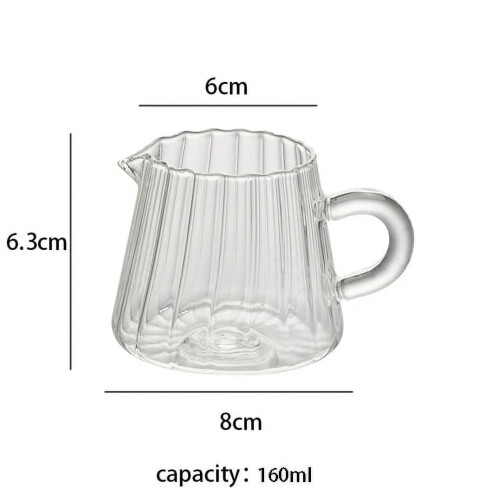 Glaskande Varmebestandig Borosilikat 1000ml
