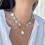 Seestern-Halskette, Boho-Strand-Muschel-Anhänger, 1 Stück 3
