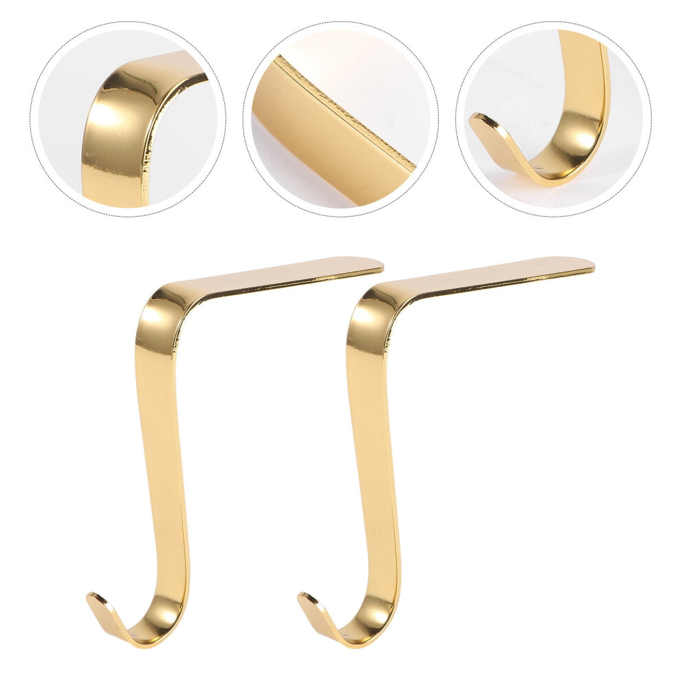 Hanging Fireplace Frame Hook Zinc Alloy 2 Pcs 919886013311