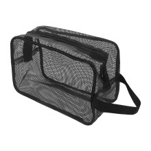 Dusjpose i netting, toalettsett, bærbar, pustende, 1 stk.
