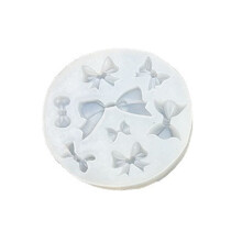 Moule à pendentif en silicone en forme de nœud papillon (1 pièce)