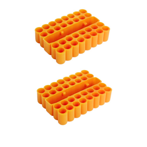 Bitsholder sekskantet skaft 32 hull PVC gummiboks