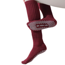 Pilates-Socken mit rutschfesten Noppen, 1 Paar