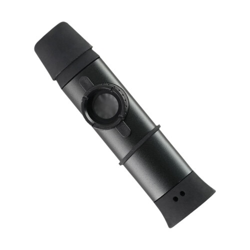 Kazoo fløjte med membraner, bærbart sort legetøj