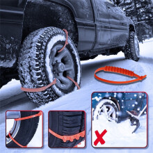 Chaînes à neige réutilisables (10 pièces)