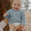 Toddler Sweater Sky Blue Long Sleeve Pullover 12-18 Months 1