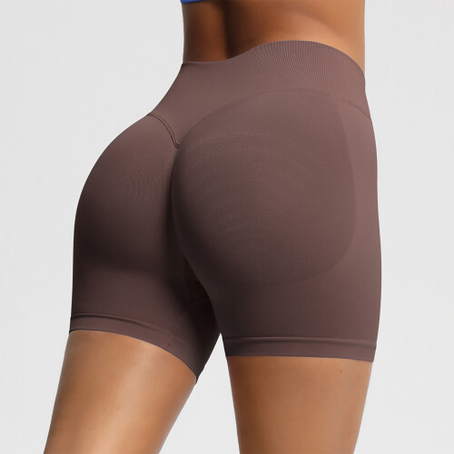 Højtaljede yogashorts til kvinder, åndbare og hurtigttørrende 1