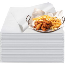 Deli Wax Paper Sheets Natural Kraft 100 pcs