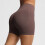Højtaljede yogashorts til kvinder, åndbare og hurtigttørrende 7