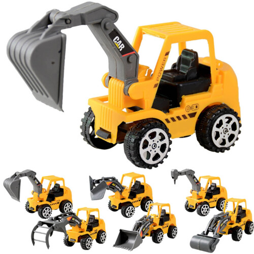 Set di mini veicoli da ingegneria (6 pezzi)