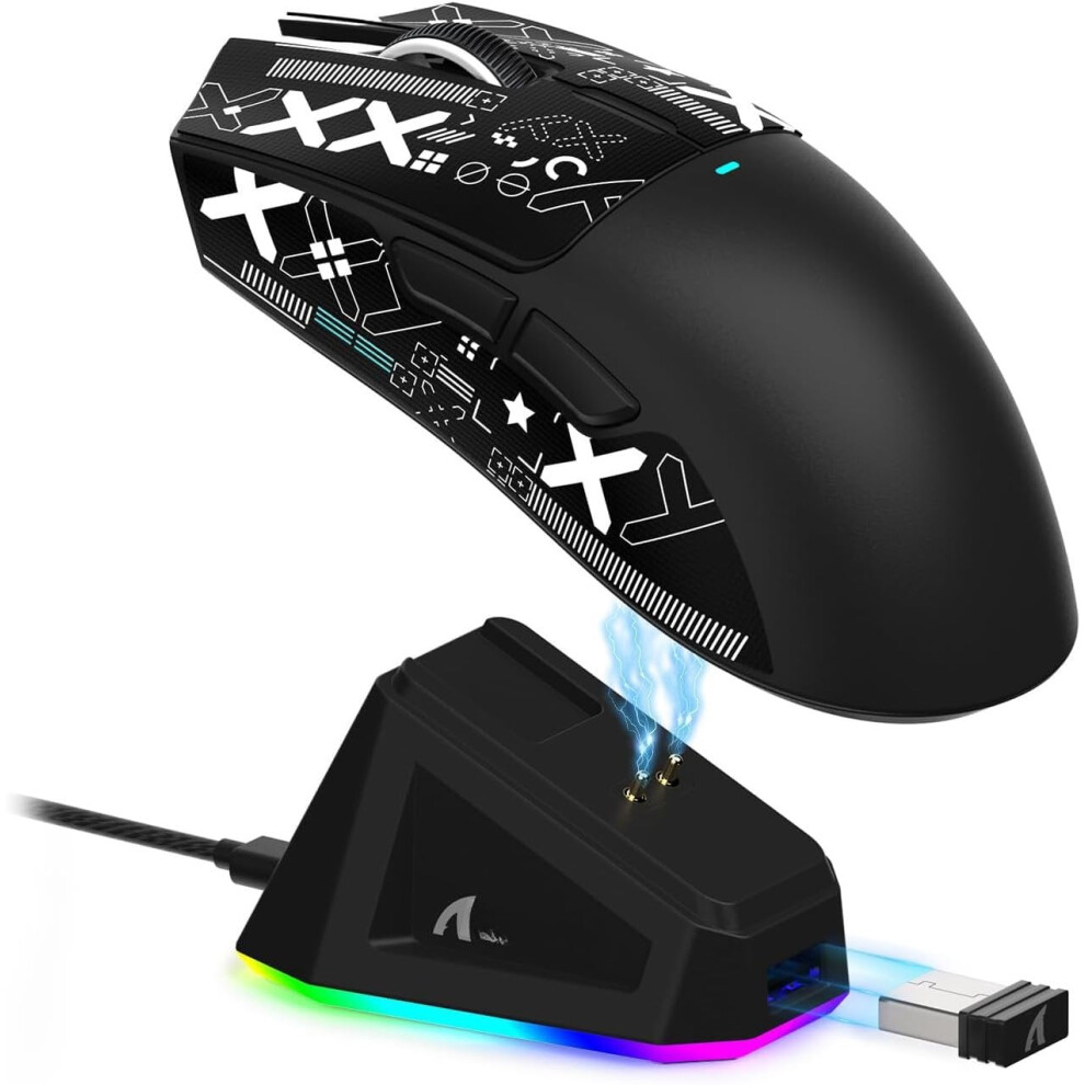 X11 Lightweight Gaming Mouse With 5 Buttons And 22K Black 919886008232