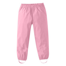 Kids Rain Pants Waterproof Toddler Trousers Pink Size 10-12
