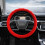Steering Wheel Cover Polyester Velvet 38cm 5