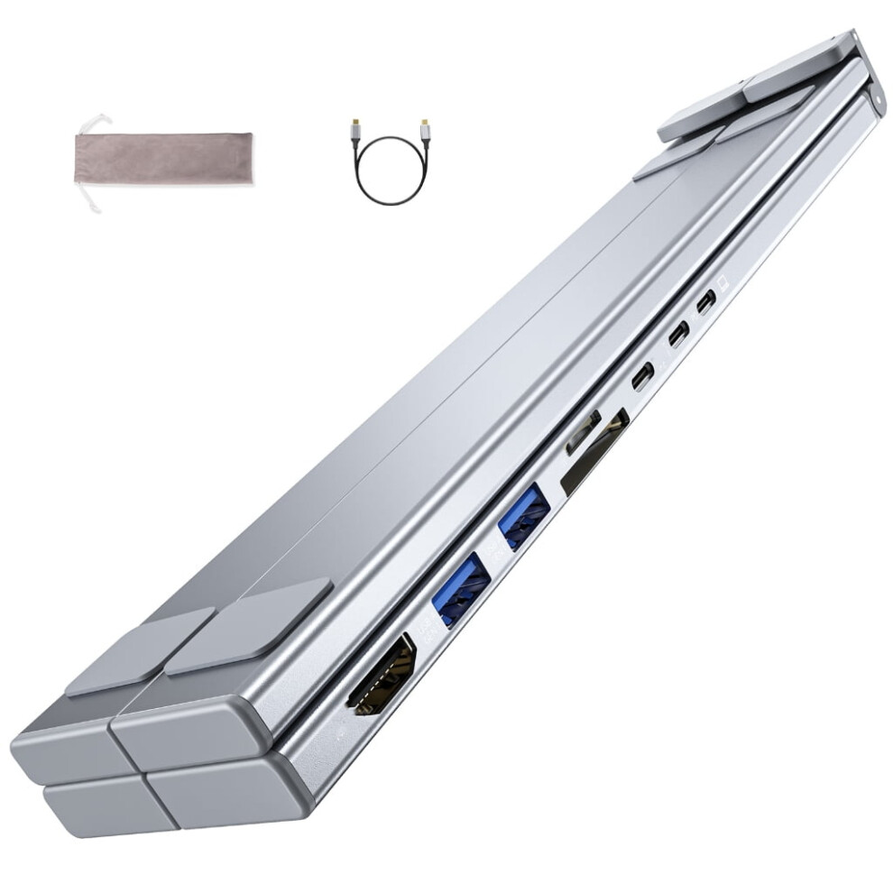 Aluminum Usb-C Hub With 4K Hdmi, Usb 3.0, And 3-Port 900223228697