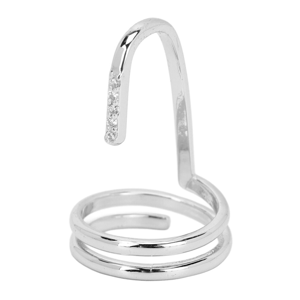 Nail Ring for Women 2.3 x 1.5 cm Fingertip Jewelry