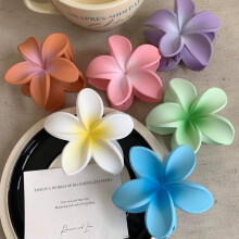 Flower Banana Hair Claw Clips for Thick Hair 4pcs