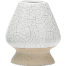 Soporte de cerámica para batidor de matcha, color blanco1