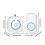 Wireless Doorbell with Long Range Receiver, 60 Ringtones, 3