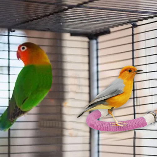 Adjustable Rope Bird Perch with Screw Mount 1 Pack
