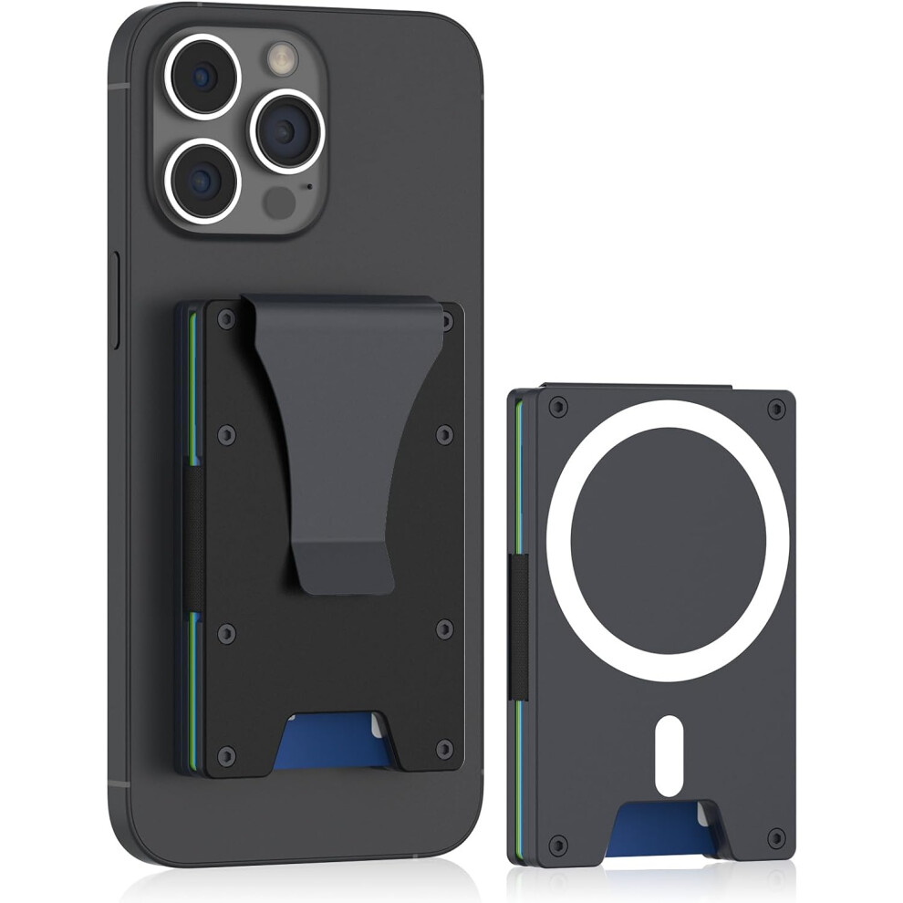 Magsafe Phone Wallet With Rfid Blocking And Money Clip 908436567596