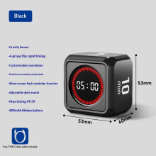 Pomodoro Timer Cube Rechargeable Gravity-Sensing 5-45 Min
