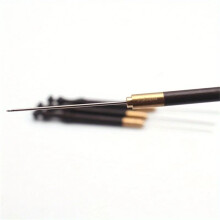 Embroidery Crochet Hooks Needle Stainless Steel Beading Tools 0.6mm for Sewing, Embroidery DIY Handcraft