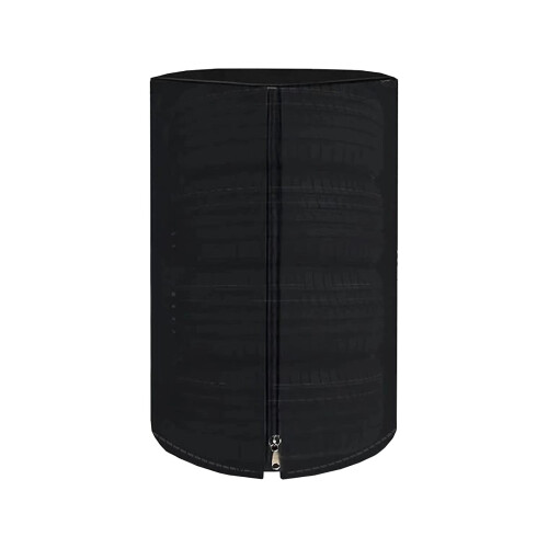 Cloth Tire Storage Cover with Zipper and Drawstring 1