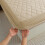 Quilted Fitted Mattress Cover Polyester 120x200x30cm 6