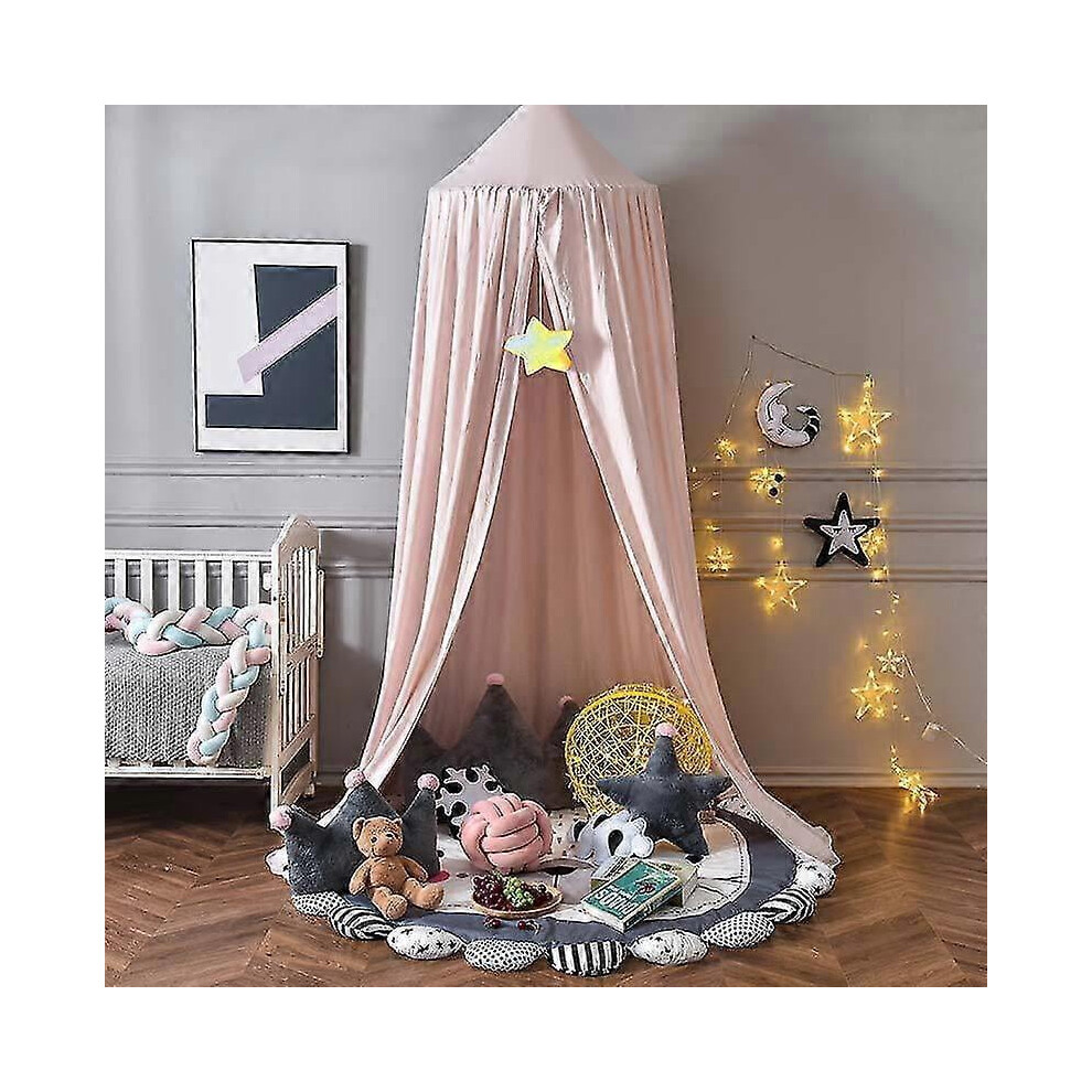 Baby Canopy Chiffon Crib Play Tent 240cm H x 260cm Hem