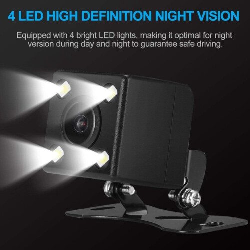 Rear View Camera 2.5mm 4-Pin with 4 LED Night Vision 1
