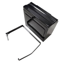 Cinghia di Fissaggio Nera per Copertura Della Batteria Kit Copertura Superiore Della Batteria per Sportster Custom 883 1200 XLC XLH XLS