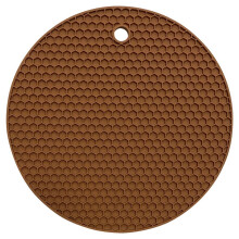 Runder Silikonuntersetzer, 18 cm, lebensmittelecht, rutschfest