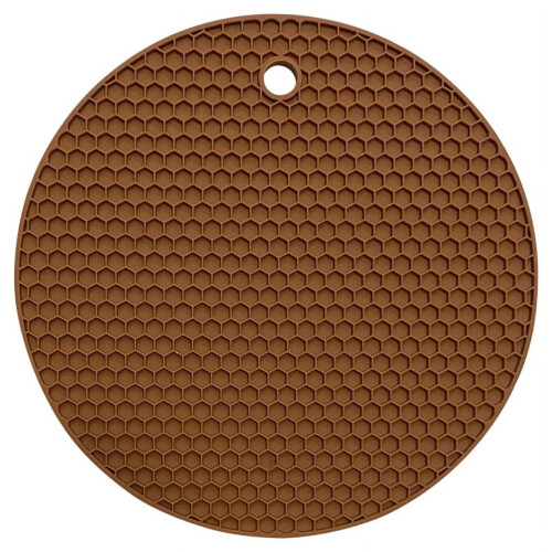 Runder Silikonuntersetzer, 18 cm, lebensmittelecht, rutschfest