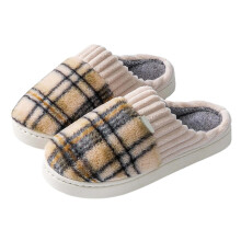 Pantuflas de hombre con suela de goma y plantilla de espuma viscoelástica, tallas EU36-44