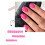 Ycandiee Short Square Press-On Nails Glossy 3