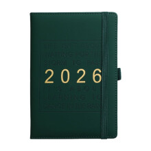 Agenda Diária 2026 com Cronograma por Hora, 365 Dias, 20,8 x 4,6 cm