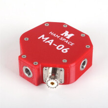 MA-06 SW Antenna Base Built-in 1:1 Balun 100W SSB M10 Positive V + Horizontal Shortwave Telescopic Antenna Base
