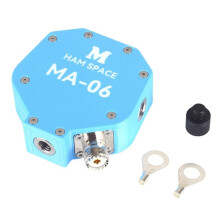 MA-06 SW Antenna Base 100W SSB Positive V + Horizontal Shortwave Telescopic Antenna Base Built-in 1:1 Balun