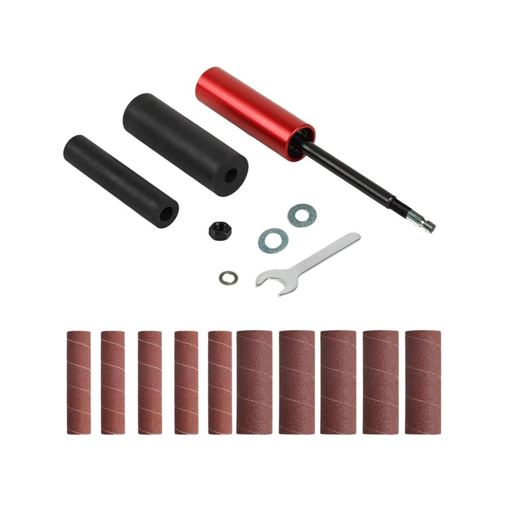 Spindle Sander Drum Sander Set Hand-Held Rubber Sanding Drum Held Rubber Sanding Drum For Metal Wood Glass Stone 6031125450528