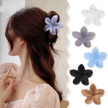 Flower Banana Hair Claw Clips for Thick Hair 4 pcs