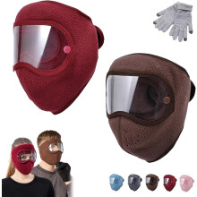 Zacht thermisch masker met afneembare bril