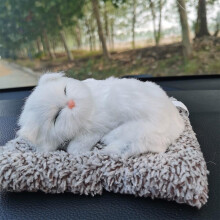 Pluche knuffelhondje voor op het autodashboard, 7,1 x 5,5 inch