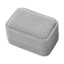 Caja de terciopelo para joyas, ideal para pendientes y colgantes.