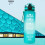 Wasserflasche mit Strohhalm, 946 ml, Zeitanzeige 1