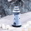 Iron Lighthouse LED-bordlampe med nautisk tema, 1-pak 1